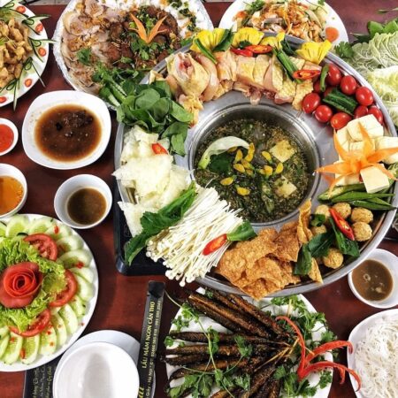 lẩu mắm món ngon miền tây
