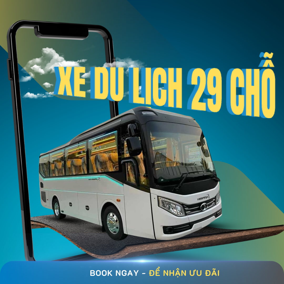 Cho Thuê Xe Du Lịch 29 Chỗ Bình Minh Phương Nam – Đời Mới, Tiện Nghi, Chuyên Nghiệp
