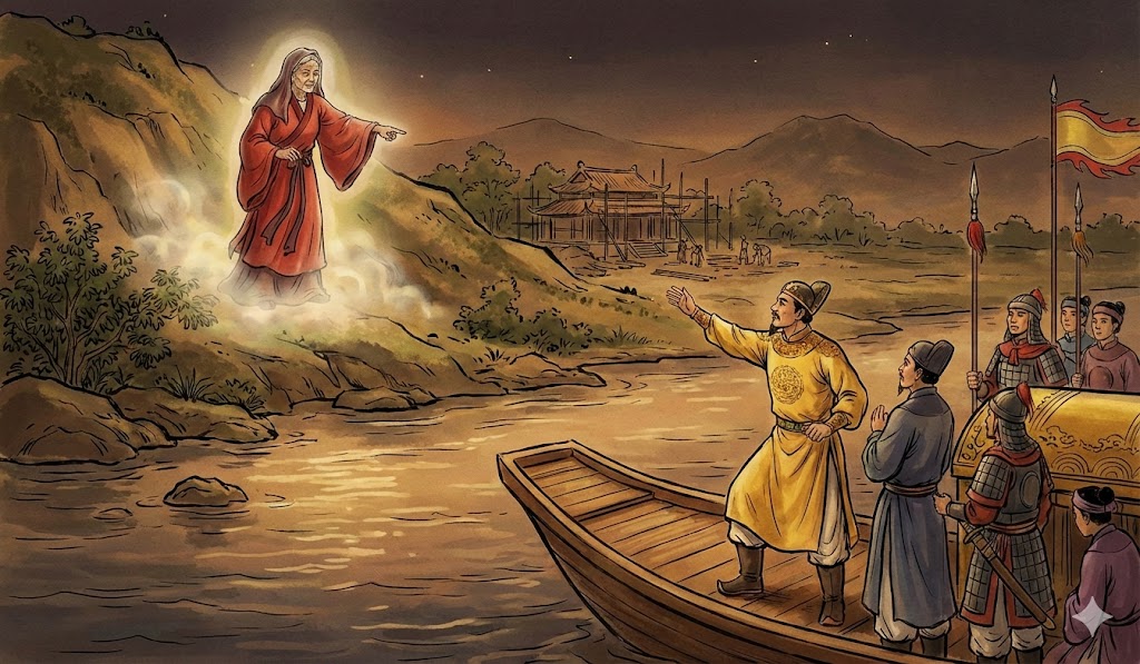 lời nguyền chia tay chùa thiên mụ