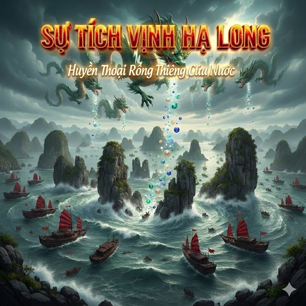 sự tích vịnh hạ long