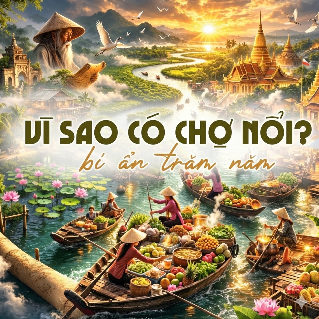 vì sao có chợ nổi