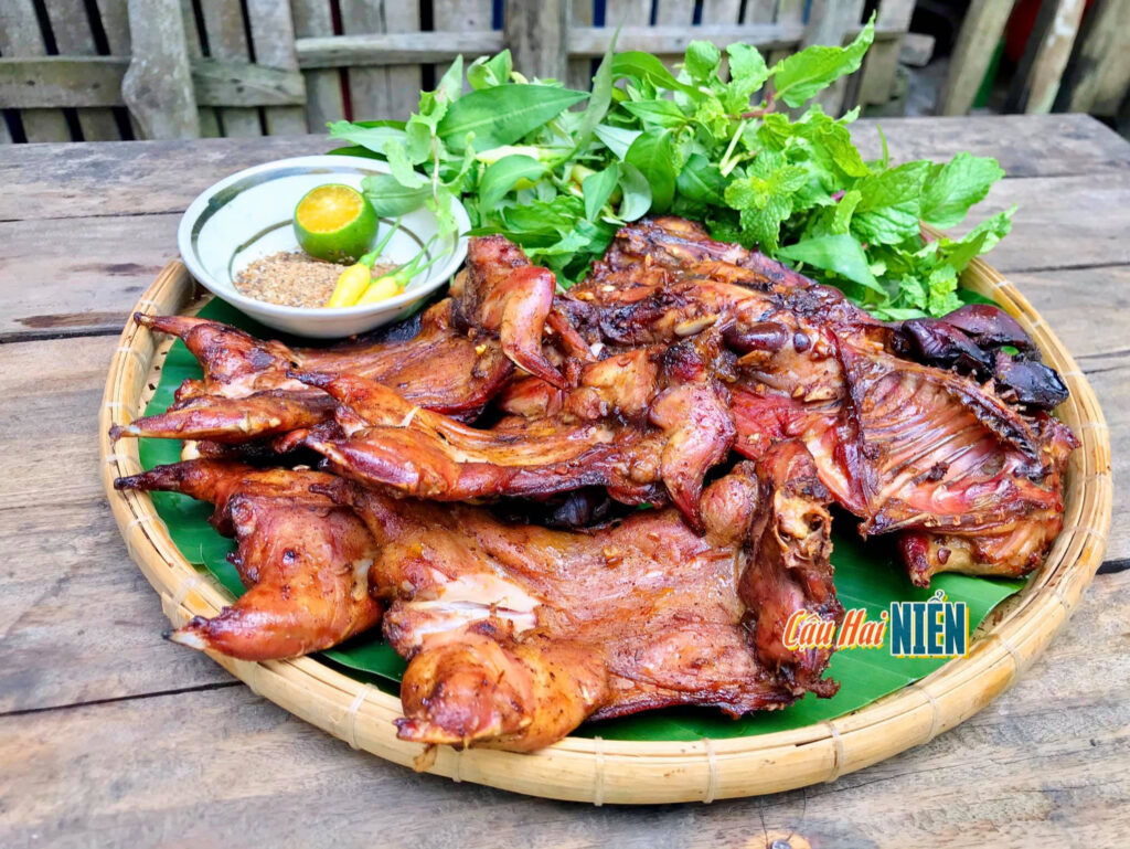 chuột đồng nướng lu