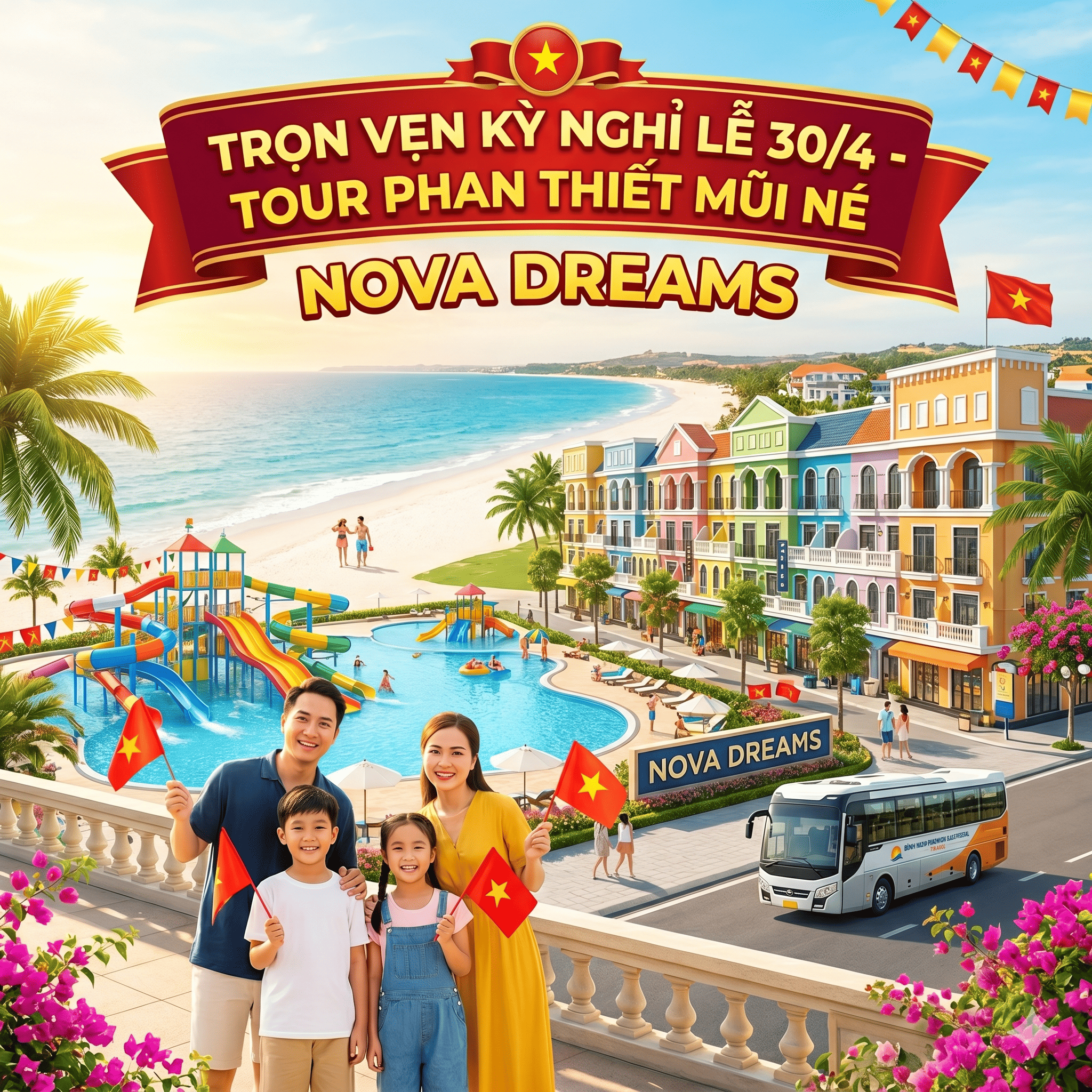 tour lễ 30/4 phan thiết mũi né novadreams