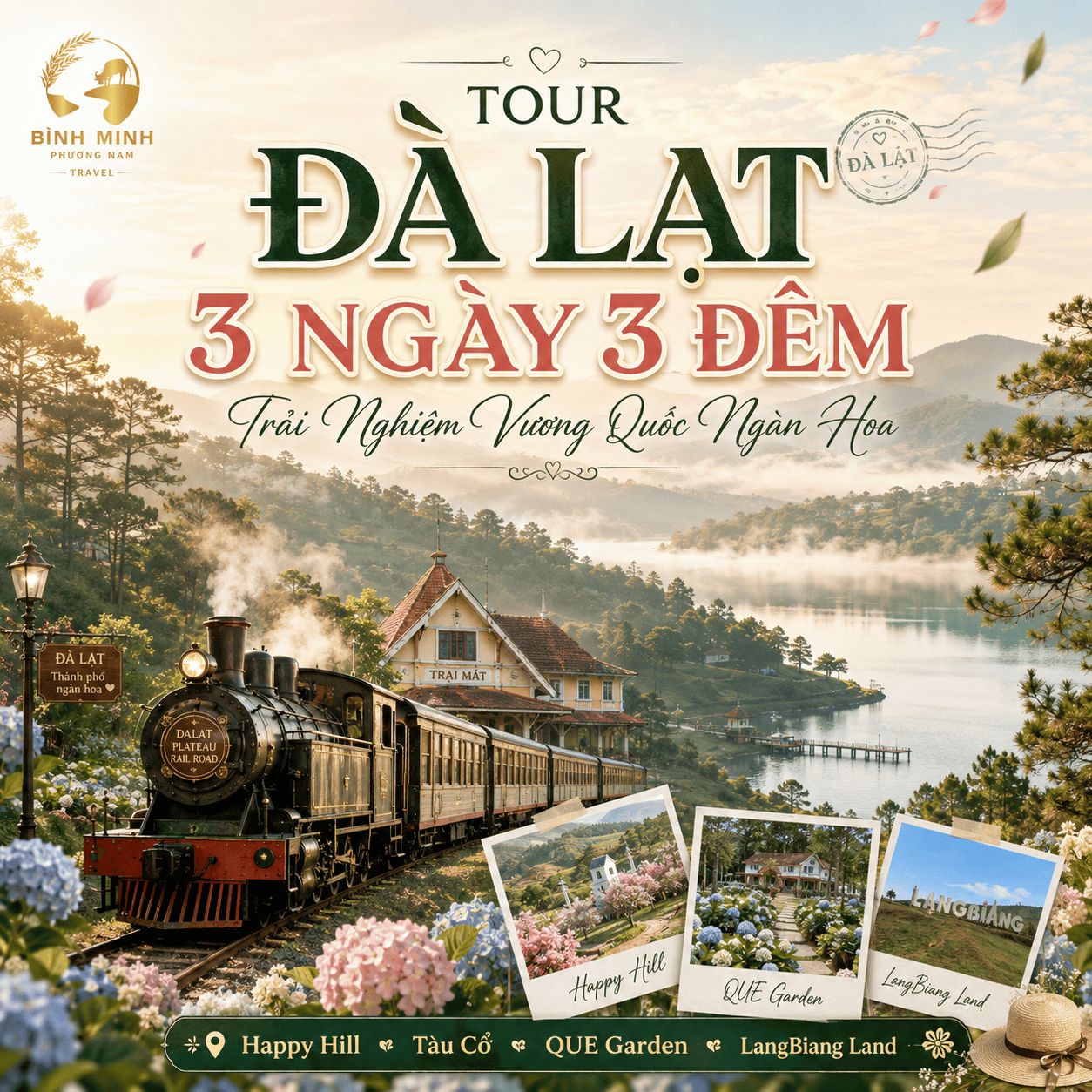 tour đà lạt 3 ngày 3 đêm